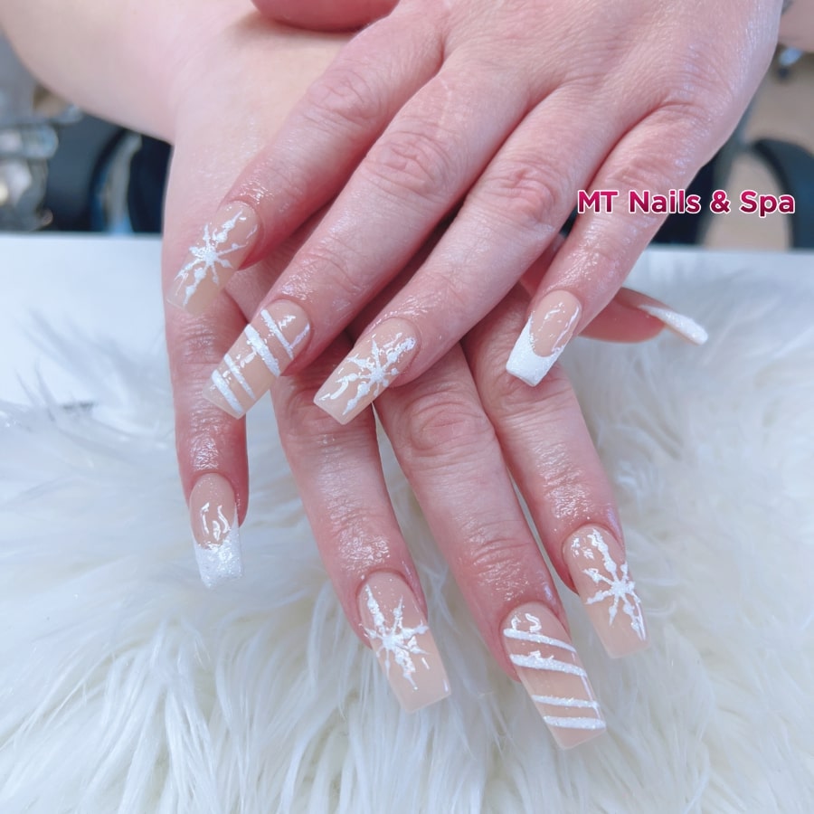 Winter Nails at MT Nails & Spa